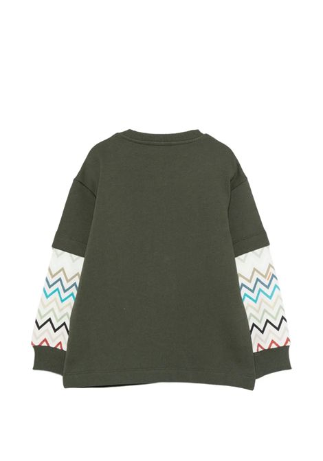 Felpa con ricamo MISSONI KIDS | MZ4H30 Z318370J
